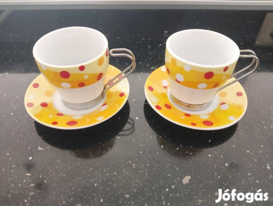 Retró kávéscsésze szett 2db
