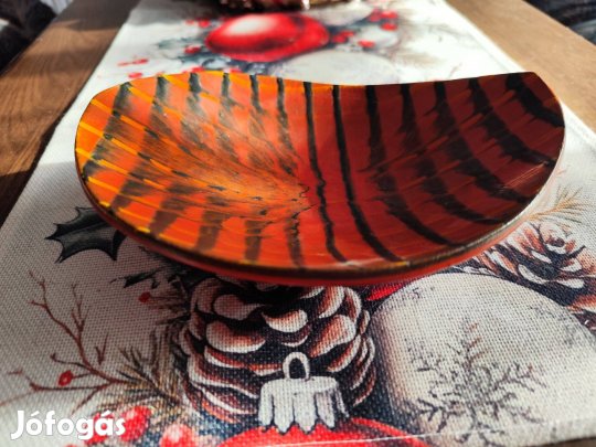 Retró kerámia dísz tál eladó