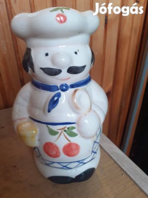 Retro kerámia fakanál tartó hibátlan