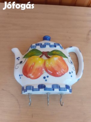 Retro kerámia konyharuha tartó hibátlan