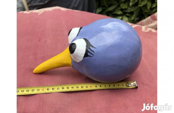 Retró kerámia madár fej dekoráció 1800 Ft