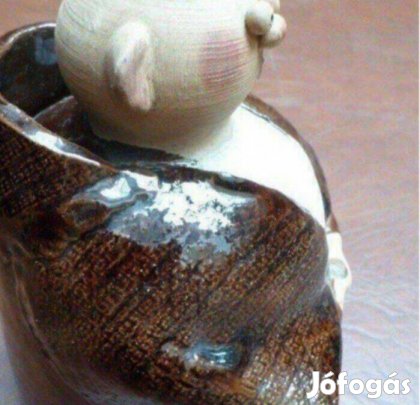 Retro kerámia szobor Képcsarnok