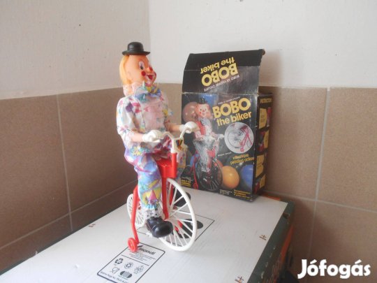 Retro kerékpáros bohóc