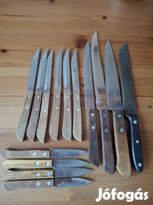 Retro kés kollekció 14 db