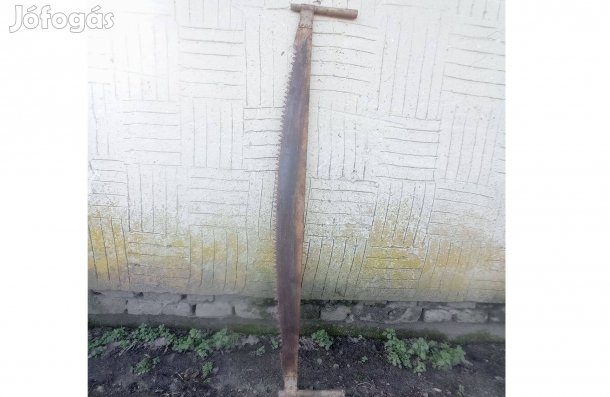 Retro kétkezes keresztvágó fűrész eladó Kiskunfélegyházán