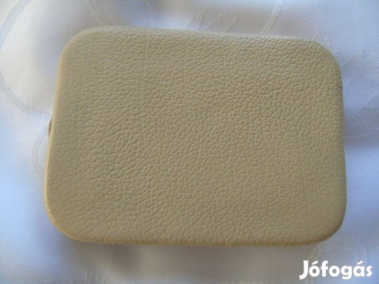 Retro kézműves világos bőr cigaretta tartó