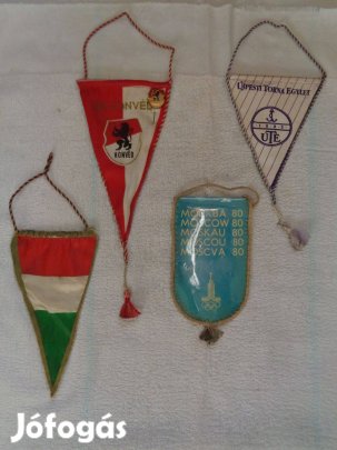 Retró kis zászlók eladó