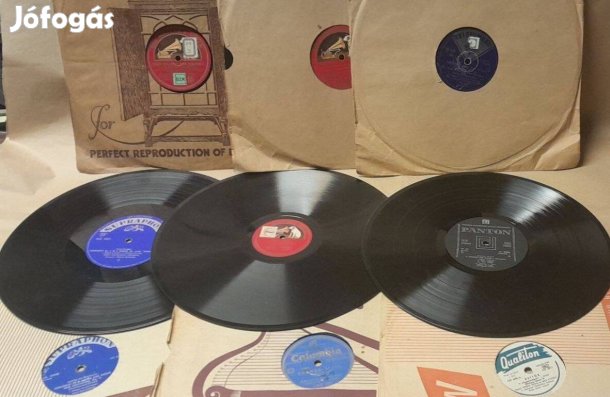 Retró komolyzenei bakelitlemezek egyben (14+ 2 ajándék)