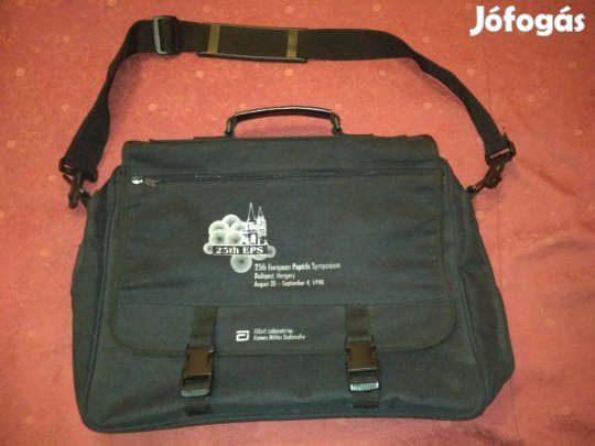 Retró konferencia aktatáska, válltáska, jó állapotú