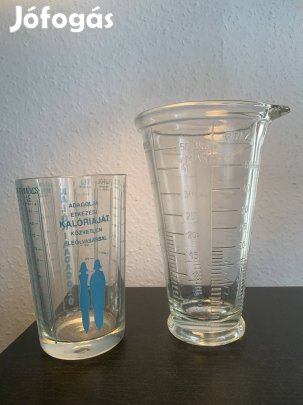 Retro konyhai mérő poharak