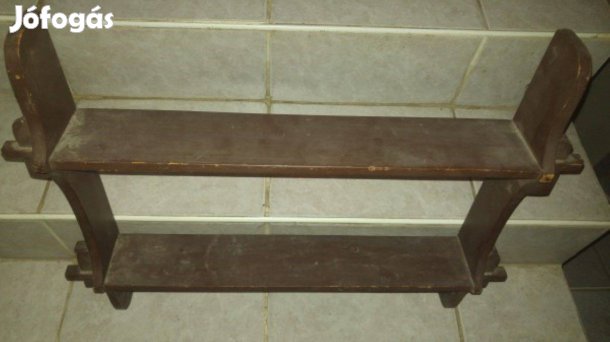 Retro konyhai polc fűszertartó 60x65cm széles