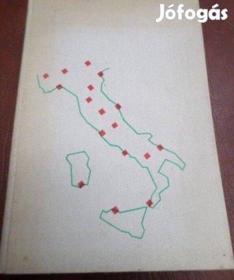 Retro könyv Utazás Itáliában