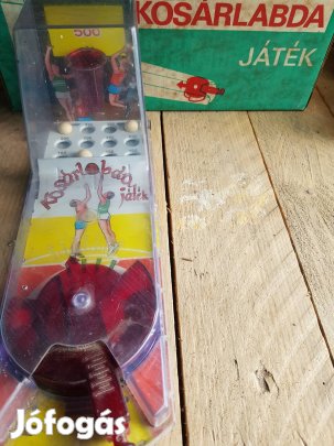 Retró kosárlabda játék, eredeti dobozában 