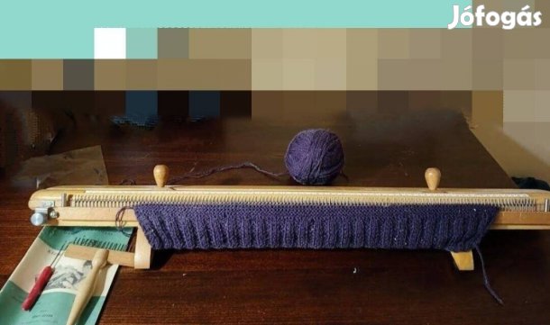 Retro kötőgép Zsuzsi