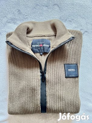 Retro kötött kardigán, pulóver