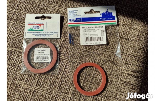 Retro kotyogós kávéfőző tömítés gumi gyűrű