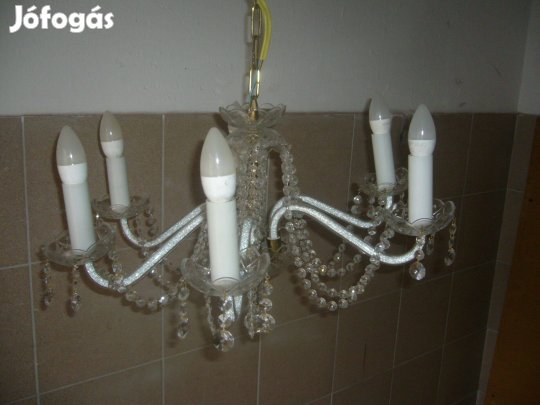 Retro kristály csillár