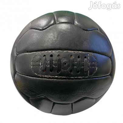 Retro labda bőr fekete 5"