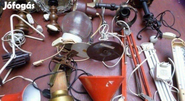 Retro lámpa gyűjtemény 80-as évek