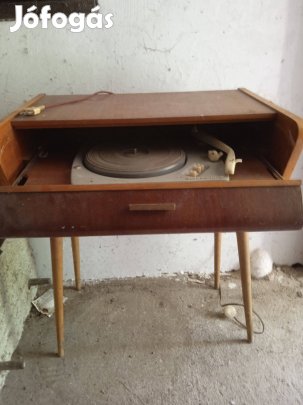 Retró lemezjátszó