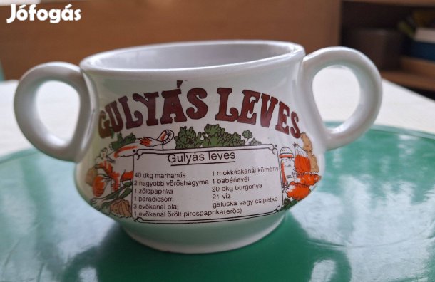 Retro leveses bögre