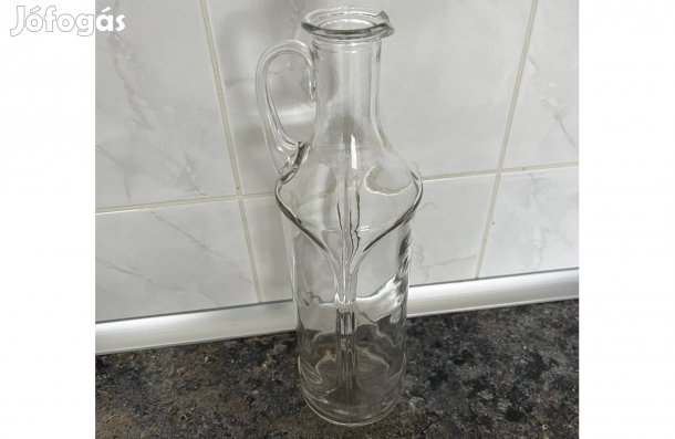 Retró literes üveg