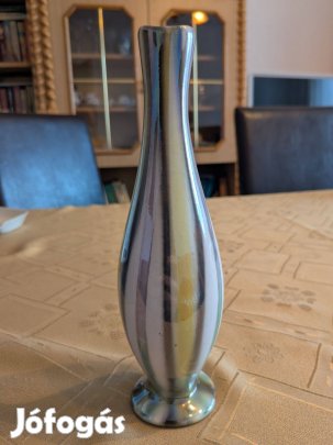 Retro lüsztermázas kerámia váza