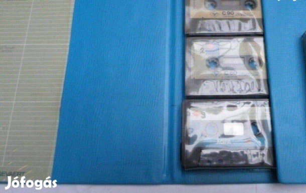 Retro magnó kazetta Agfa 6 db