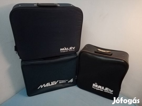 Retro malév bőrönd 6000 Ft/db