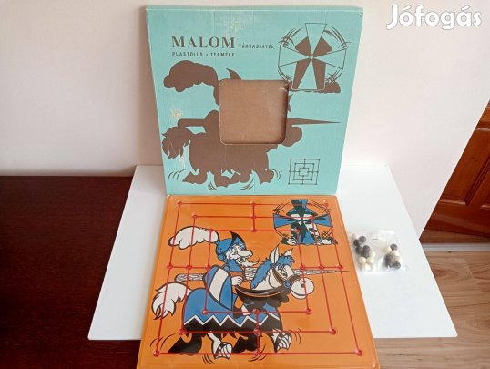 Retro malom játék a 80-as évekből Szarvas Plastolus