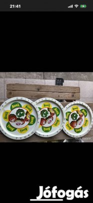 Retro márka üditö tálca