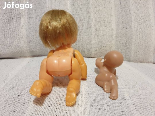 Retro mász baba - kettő együtt