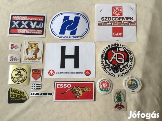 Retro matrica szett/ ár