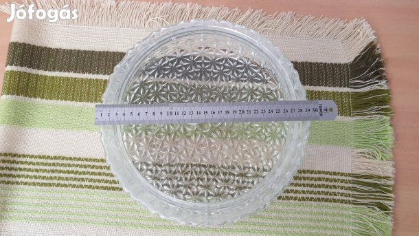 Retró mennyezeti lámpa búra eladó, 30 / 23 cm átmérő