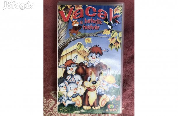 Retró mese videókazetta 500 Ft