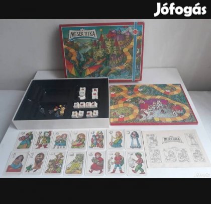 Retro mesék titka társasjáték