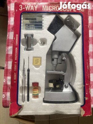 Retró mikroszkóp japán 80-as évek