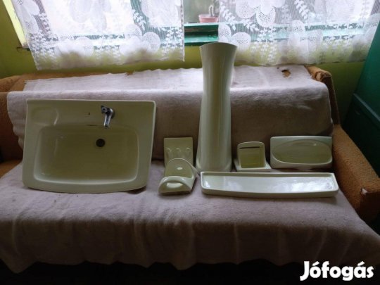 Retro mosdokagyló szett