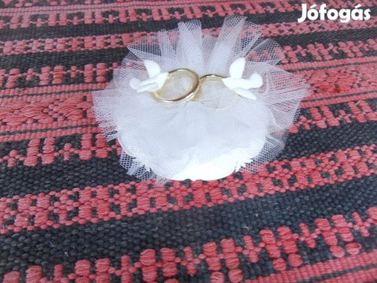 Retró műanyag esküvői dísz 1000 ft