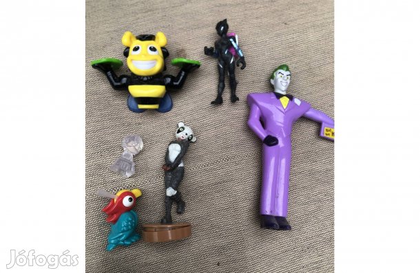 Retró műanyag játék figura 1000 Ft /db