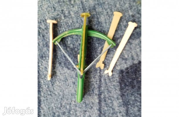 Retro műanyag nyílpuska nyilakkal