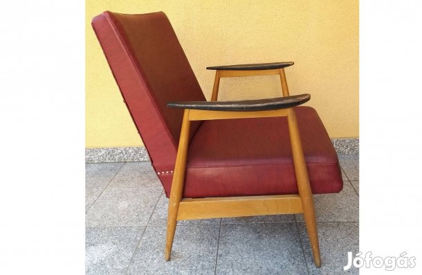 Retro műbőr fotel