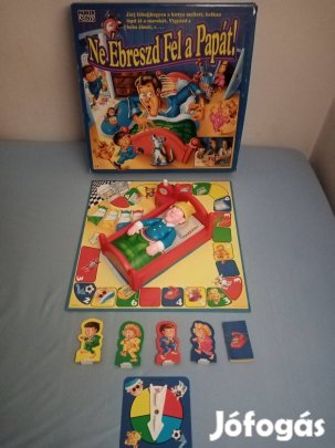 Retro ne ébreszd fel a papát! társasjáték