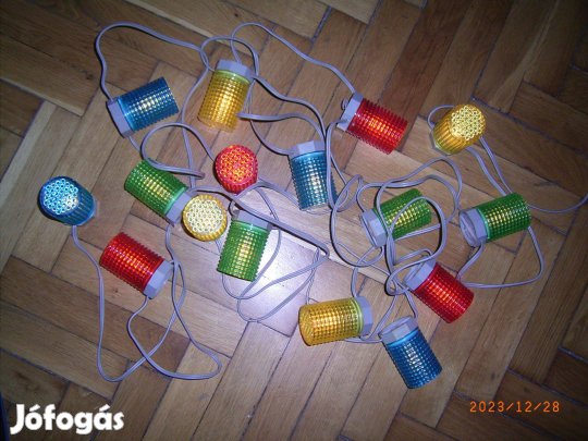 Retró német party égősor vagy akár karácsonyra is Ledes égőkkel