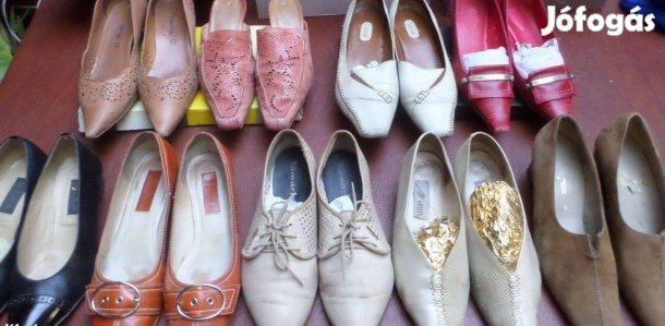 Retro női bőr cipő papucs gyűjtemény