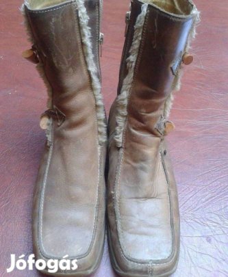 Retro női bőr csizma Wrangler