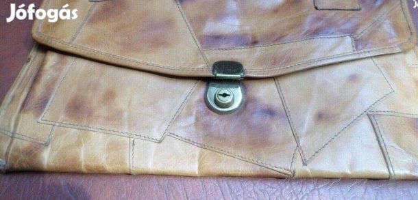 Retro női bőr táska