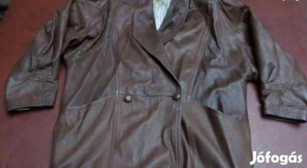 Retro női bőrkabát újszerű bőr kabát