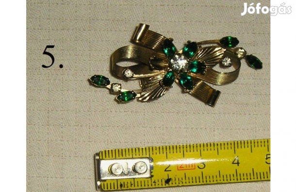 Retro női bross 2 db