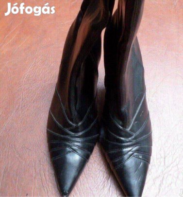 Retro női csizma újszerű 40-es